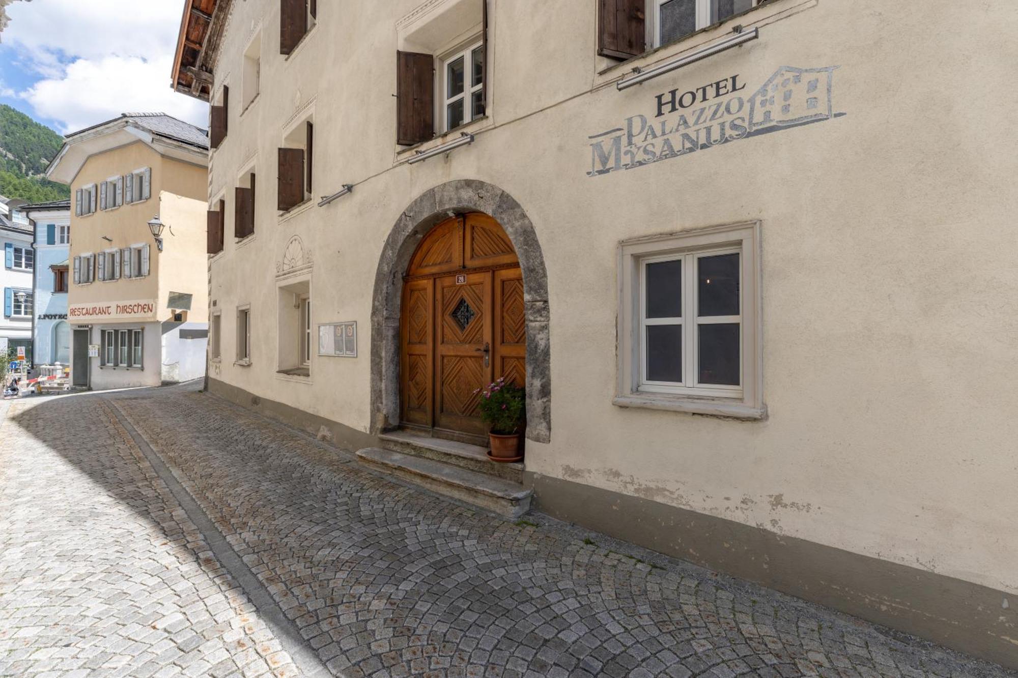 Palazzo Mysanus Samedan Hotell Exteriör bild